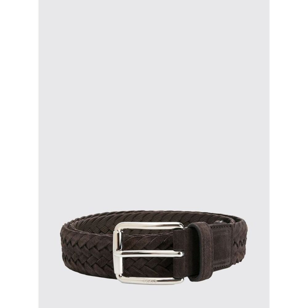 Tod's Men Braided Suede Belt Tod's